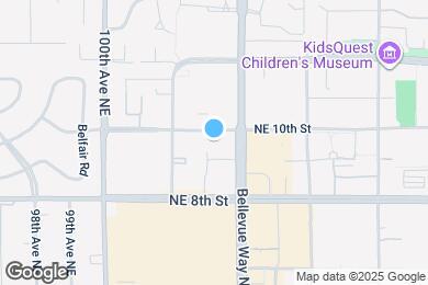 Map image of the property - 10349 NE 10th St