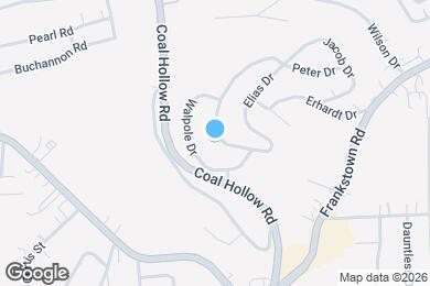 Map image of the property - 327 Elias Dr
