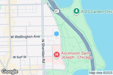 Map image of the property - 2970 N Lake Shore Dr