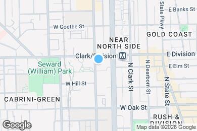 Map image of the property - 1137 N Wells St