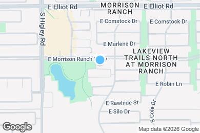 Map image of the property - 3424 E Palo Verde St