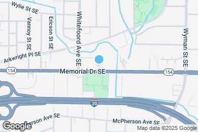 Map image of the property - 1434 Walker Pl SE