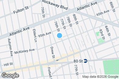 Map image of the property - 75-15 97 AVENUE