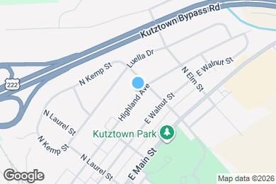 Map image of the property - 465 Highland Ave