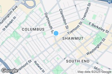 Map image of the property - 15 Dartmouth St
