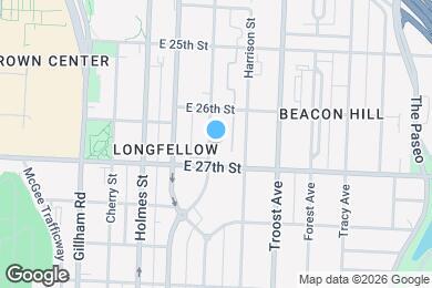 Map image of the property - 2629 Campbell St