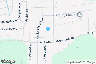 Map image of the property - 100 Dover Ct E