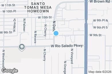 Map image of the property - 845 N Date