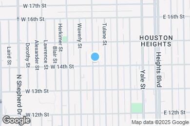 Map image of the property - 519 W 14th St