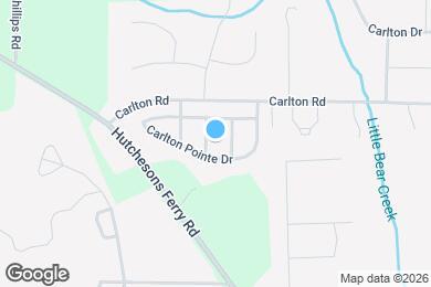 Map image of the property - 814 Carlton Pointe Terrace