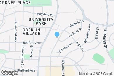 Map image of the property - 701 Daniels St