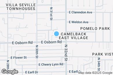 Map image of the property - 3402 N 32nd St