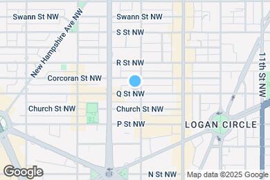 Map image of the property - 1503 Q St NW