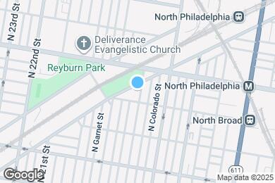 Map image of the property - 2620 N 18th St