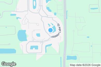 Map image of the property - 2300 Hidden Lake Dr
