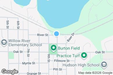 Map image of the property - 1213 10th St