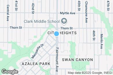 Map image of the property - 3122 Fairmount Ave