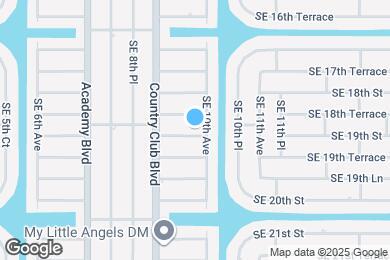 Map image of the property - 923 SE 19th St