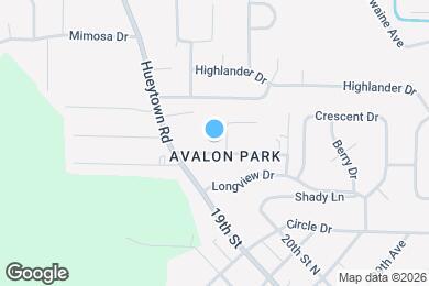 Map image of the property - 113 Avalon Ave