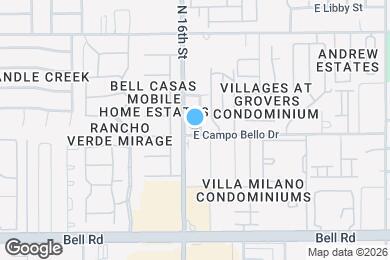 Map image of the property - 17404 N 16th Pl