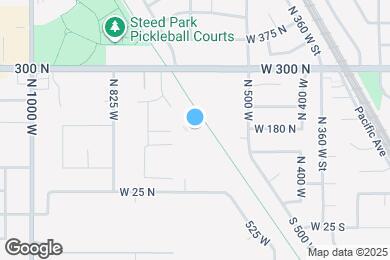 Map image of the property - 184 N Rick Way