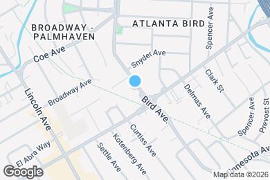 Map image of the property - 1081 Bird Ave.