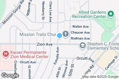 Map image of the property - 6625 Estrella Ave