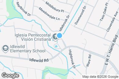 Map image of the property - 6524 Idlebrook Dr