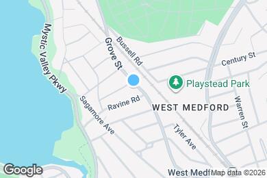 Map image of the property - 116 Grove St