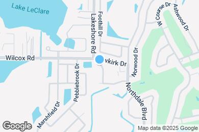 Map image of the property - 16314 Caliente Pl