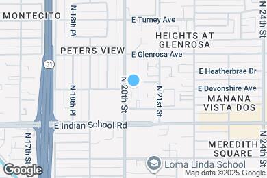 Map image of the property - 4201 N 20th St