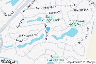 Map image of the property - 1748 Moonstone Dr