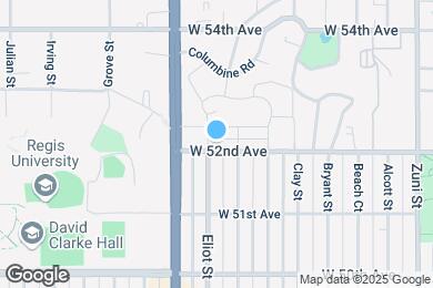 Map image of the property - 2899 W 52nd Ave