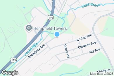 Map image of the property - 1943 Broadway Ave