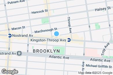 Map image of the property - 1463 Fulton St