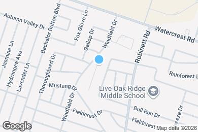 Map image of the property - 2606 Seabiscuit Dr