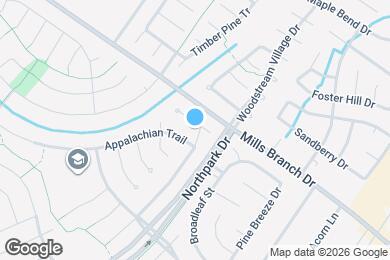 Map image of the property - 4907 Pine Prairie Ln