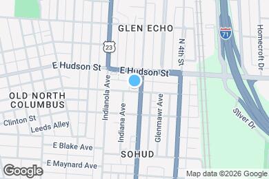 Map image of the property - 390 E Tompkins St