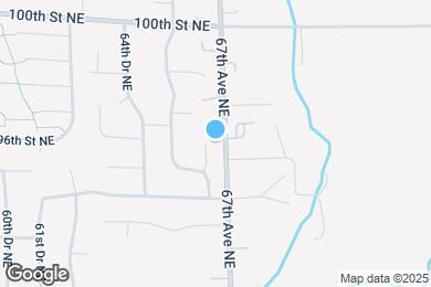 Map image of the property - 9617 66th Dr NE