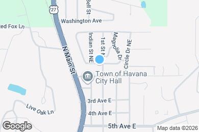 Map image of the property - 806 1st St NE