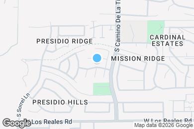 Map image of the property - 3430 Avenida Bonita