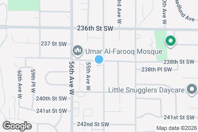 Map image of the property - 23804 54th Ave W