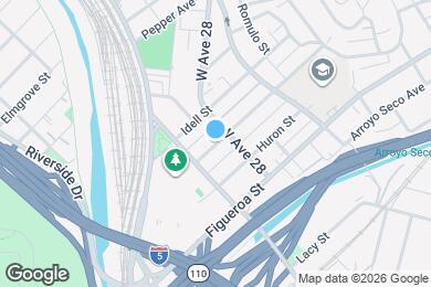 Map image of the property - 2631 Jeffries Ave