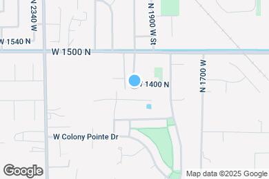 Map image of the property - 1971 W 1400 N