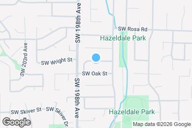 Map image of the property - 19680 SW Wright St