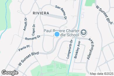 Map image of the property - 1400 San Remo Dr