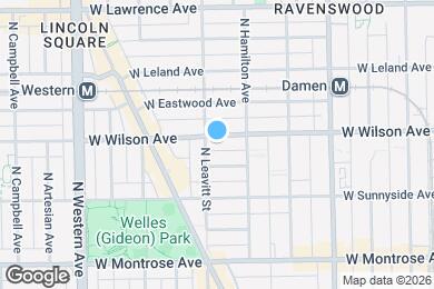Map image of the property - 2173 W Wilson Ave