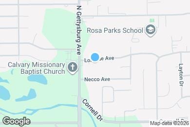 Map image of the property - 3912 Lori Sue Ave