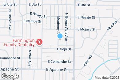 Map image of the property - 708 N Monterey Ave