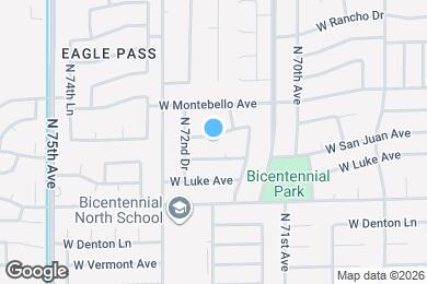 Map image of the property - 7233 W San Miguel Ave